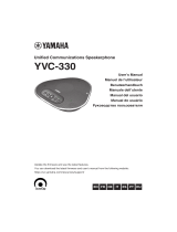 Yamaha YVC-330 User manual