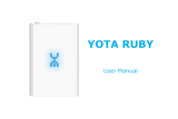 YOTA Ruby User manual