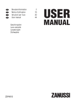 Zanussi ZDF4013 User manual