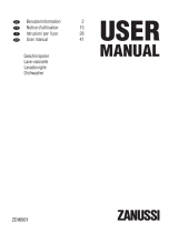 Zanussi ZDI6501X User manual