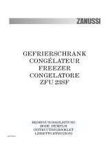 Zanussi ZFU23SF User manual