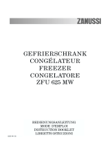 Zanussi ZFU625MW User manual