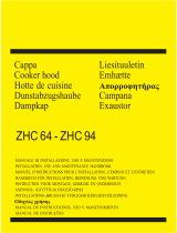 Zanussi ZHC64X User manual