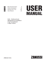 Zanussi ZRB34214XA User manual