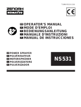 Komatsu Zenoah NS531 User manual