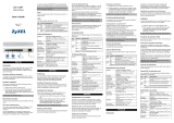 ZyXEL Ethernet switch User manual