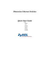 ZyXEL GS-4012F User manual