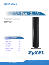 ZyXEL DMA2501 Quick start guide