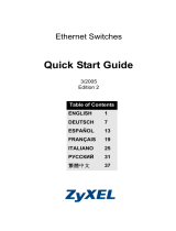 ZyXEL Dimension GS-2024 Quick start guide