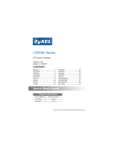 ZyXEL Communications LTE3301 Series Owner's manual