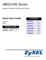 ZyXEL Communications NBG-318S User manual