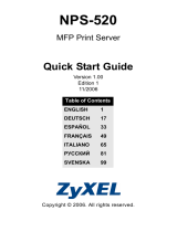 ZyXEL Communications NPS-520 User manual