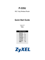 ZyXEL Communications P-335U User manual