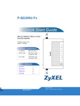 ZyXEL P-661HNU-F1 Quick start guide