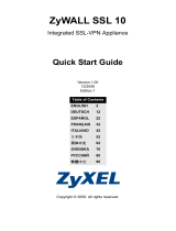 ZyXEL SSL 10 User manual