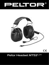 Peltor MT53 User manual