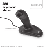 3M Wired Ergonomic Mouse, Small, EM500GPS User manual
