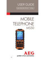 AEG M550 User manual