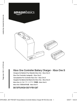 AmazonBasics Controller Battery Pack Charger For Xbox One S Console Black Not compatible User manual