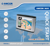 Amcor GPS Navigation System 3600 User manual