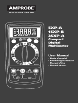 Amprobe 5XP-A, 15XP-A & 35XP-A Owner's manual