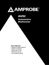 Amprobe AU92 Automotive Multimeter User manual
