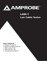 Amprobe LAN-1 Lan Cable Tester User manual