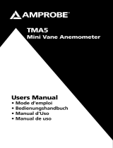 Amprobe TMA5 Mini Vane Anemometer User manual