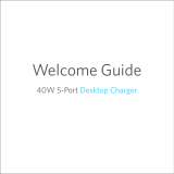 Anker 5 Port Desktop Charger User manual