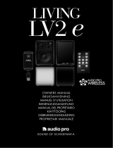 Audio Pro Living LV2 e Owner's manual