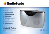 AudioSonic RD-1545 User manual