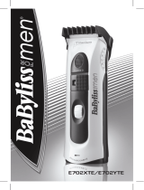 BaByliss e 702 xte Owner's manual