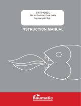 Baumatic BHTP400SS - 33801342 User manual