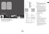 Behringer 1C Owner's manual