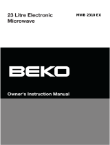 Beko MWB 2310 EX User manual