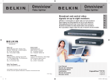 Belkin Omniview ExpandView F1DV108 User manual