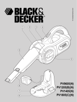Black & Decker Dustbuster PV1405N Owner's manual