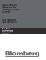Blomberg WNF 7361 SCE20 User manual