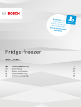 Bosch Built-in fridge-freezer combination User manual