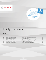 Bosch Free-standing larder fridge User guide