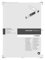 Bosch GAM 220 MF Owner's manual