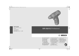 Bosch GSR 10,8-2-LI Operating instructions