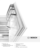 Bosch Side-by-side fridge-freezer User manual