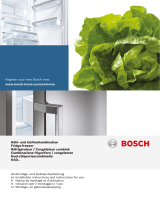 Bosch Side-by-side fridge-freezer Operating instructions