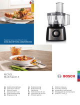 Bosch MCM3100W/01 Owner's manual