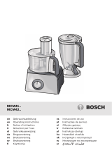 Bosch MCM41100GB Compact Food Processor User manual
