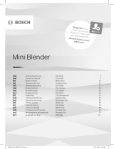 Bosch MMBP1000 User manual