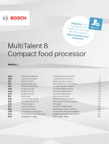 Bosch Multi Talent8 MC812W620 User manual