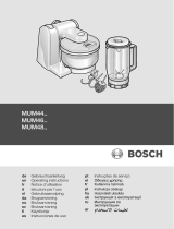 Bosch MUM48CR1 Owner's manual