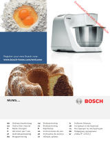 Bosch MUM5 1000W WHITE SILVER MUM58257 Owner's manual